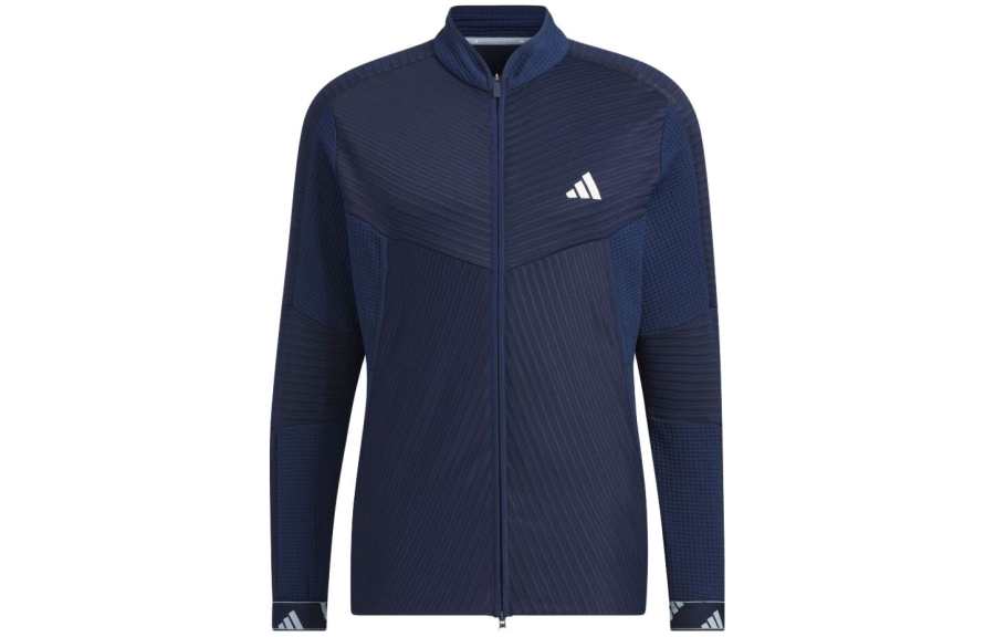 Adidas Adidas Jackets Men's Marine Blue Stand Collar Moderate Other