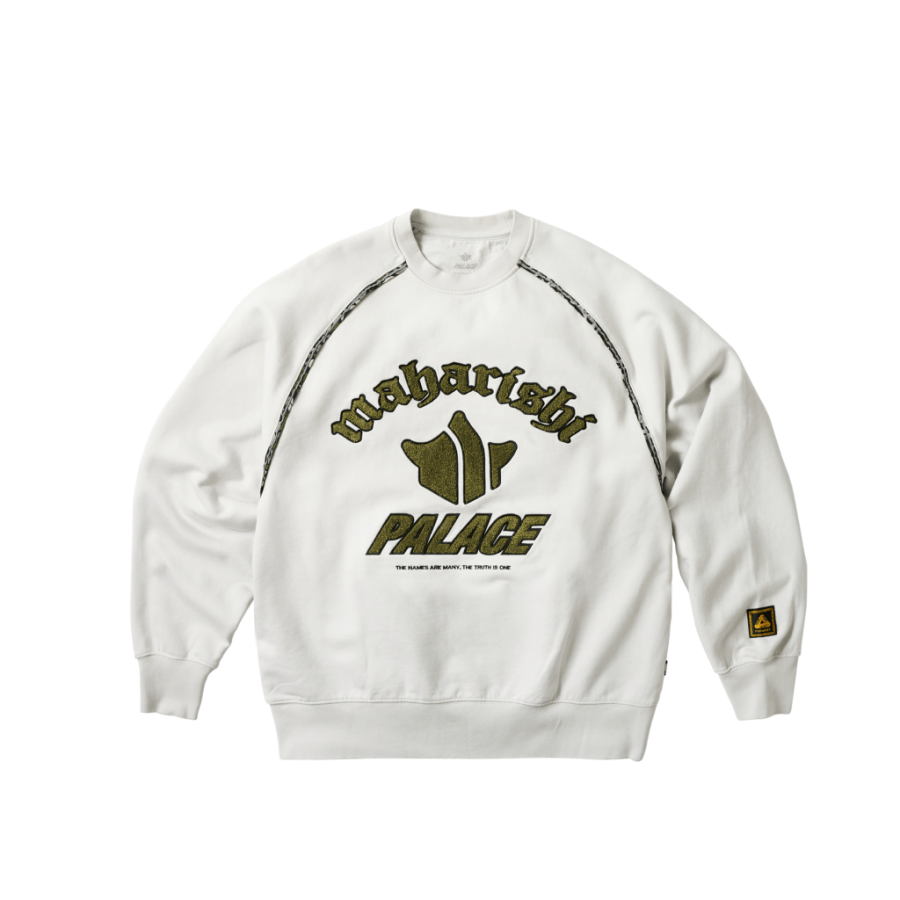 PALACE PALACE X Maharishi Temple Script Crew