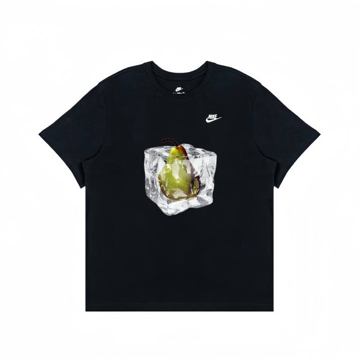 Nike Nike T Shirts Unisex Black Crew Neck Moderate Straight Fit