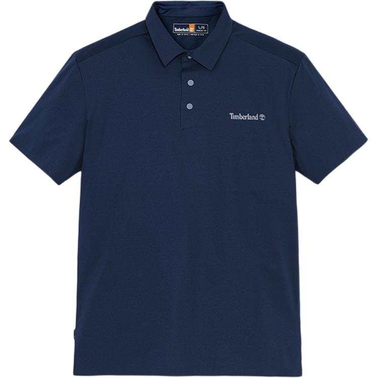 Timberland Polo Shirt Men's Dark Sapphire