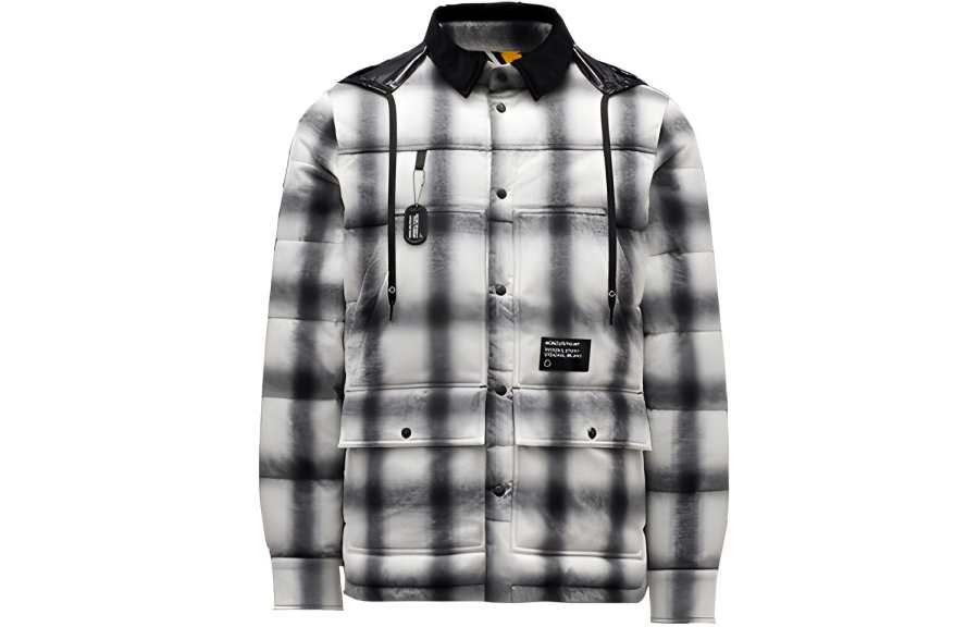 MONCLER GENIUS MONCLER GENIUS Down Jacket Winter Men's Black White