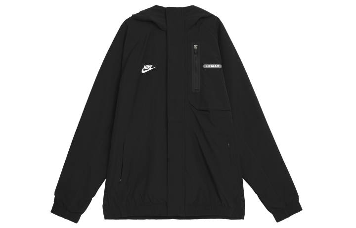 Nike Nike Jackets Men's Black Hooded Moderate Other