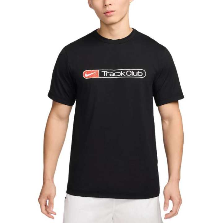 Nike Nike T Shirts Men's Black Crew Neck Moderate
