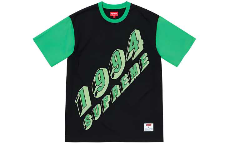 Supreme Supreme Bevel Text Ringer Tee