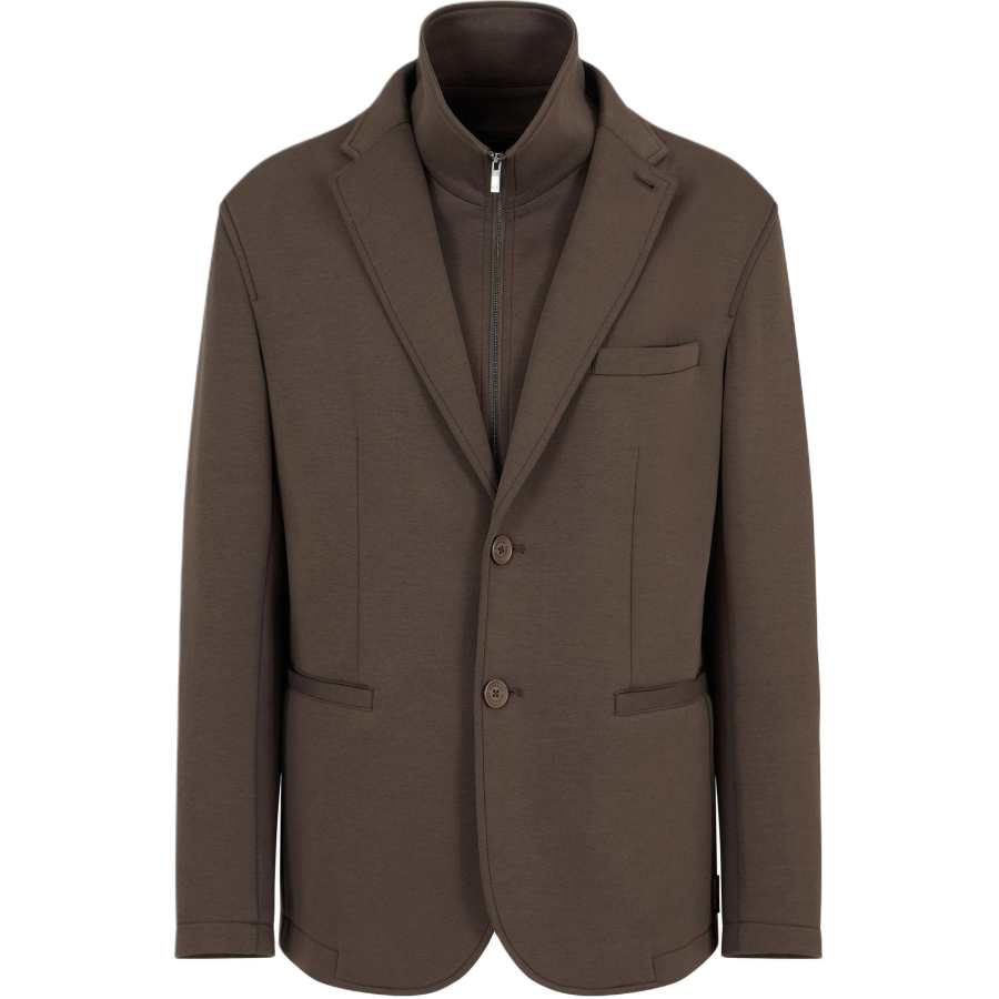 ARMANI EXCHANGE ARMANI EXCHANGEAE FW24 Business Suit Coat Men's Brown