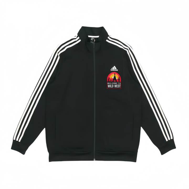 Adidas Adidas Jackets Unisex Black Stand Collar Moderate Pilot