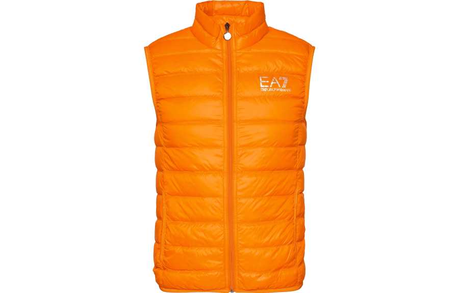 EMPORIO ARMANI Down Vest Men's Orange