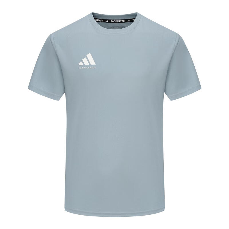 Adidas Adidas T Shirt Unisex Gray Blue