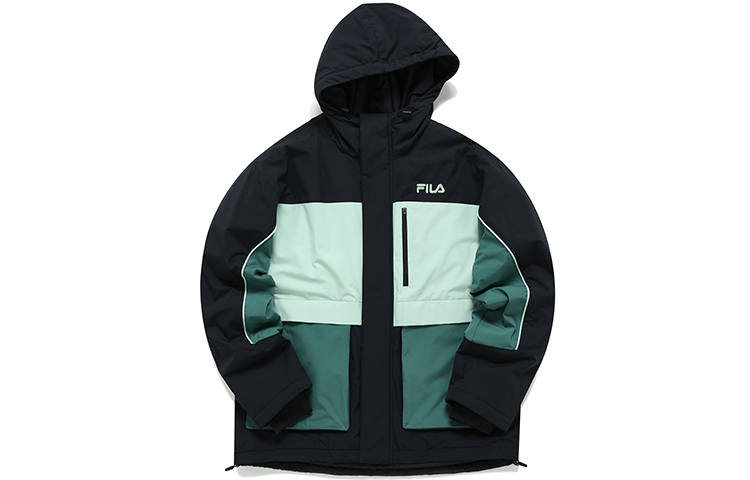 FILA FUSION Puffer Jacket Winter Men's Pitch Black