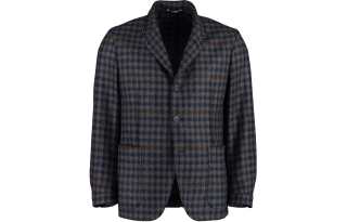 Canali Wool Cashmere Blend Two Button Jacket