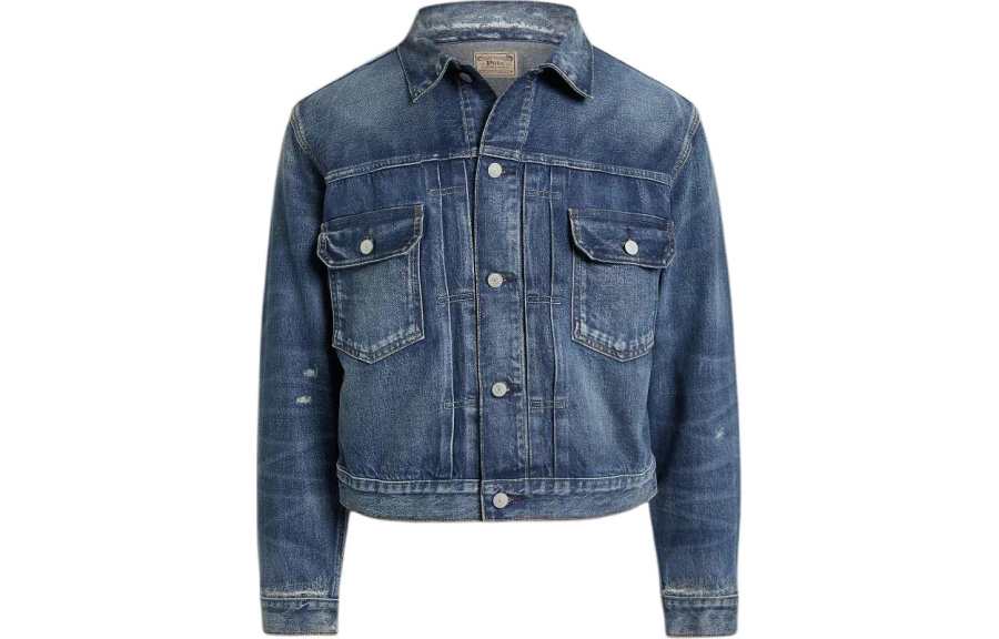 Polo Ralph Lauren SS24 Denim Jacket Loose Fit Men's Indigo