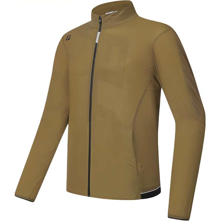FILA Golf Jackets & Coats Men's Yellow Tree Brown