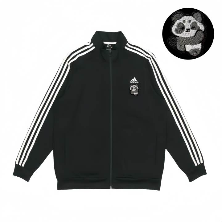 Adidas Adidas Jackets Unisex Black Stand Collar Moderate Pilot