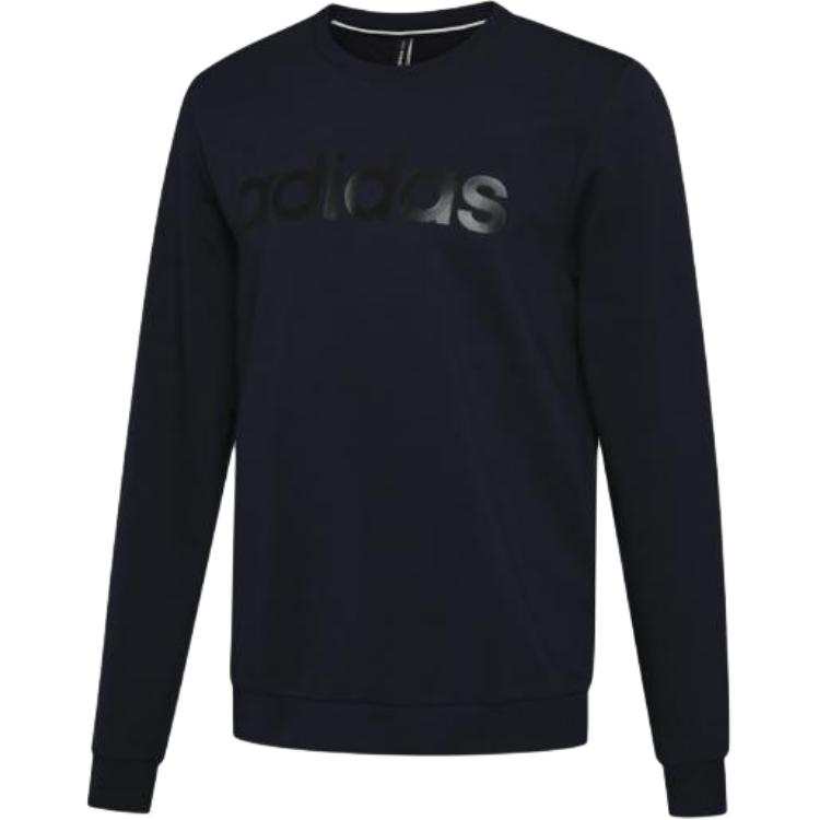 Adidas Adidas Sweatshirts Men's Black Crew Neck Moderate