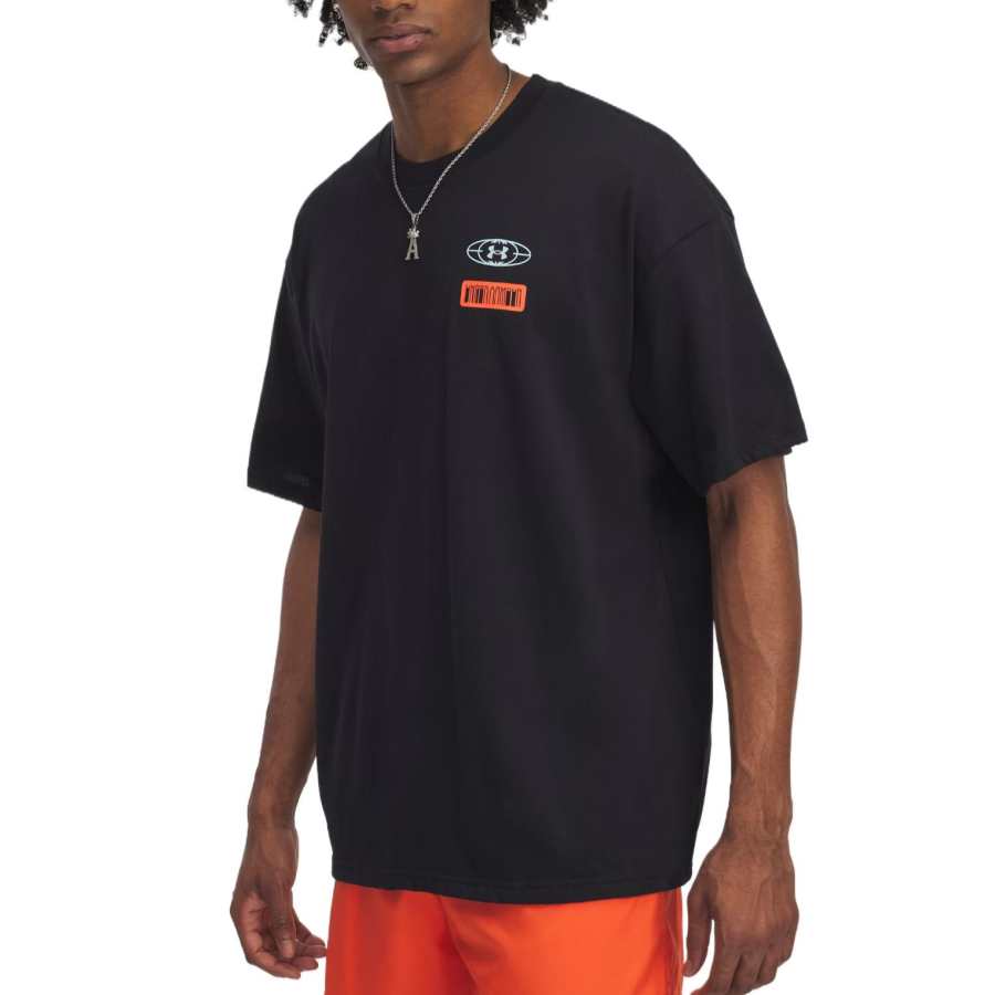 Under Armour Hoops T Shirt Men's Black