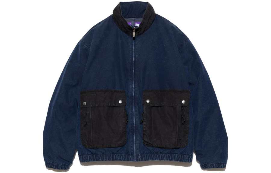 THE NORTH FACE PURPLE LABEL Jackets Men's Indigo Stand Collar Moderate Workwear
