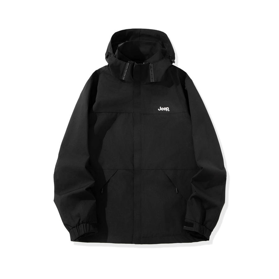 Jeep Leisure Collection Windbreaker Jacket Trench Coat Unisex