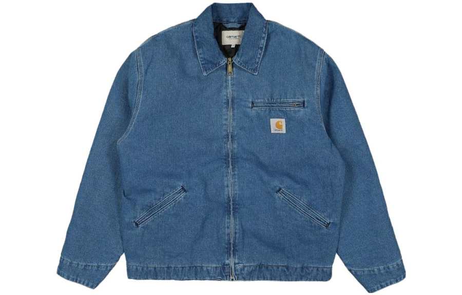 Carhartt WIP Og Detroit Logo patch Denim Jacket