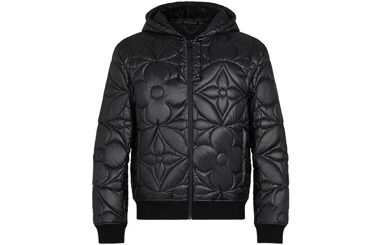 LOUIS VUITTON LOUIS VUITTON FW21 Puffer Jacket Men's Black