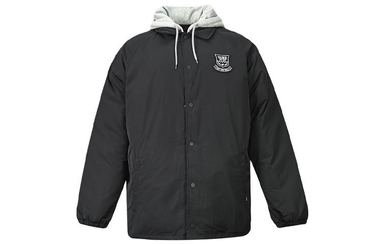 Vans Vans Down Jackets Men's Black Hooded Moderate Other