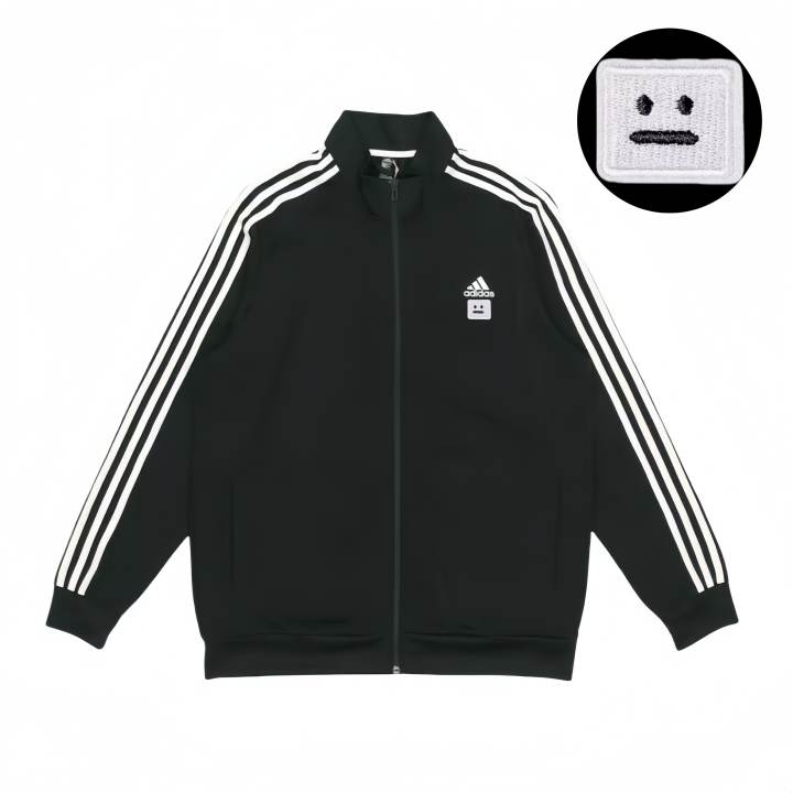 Adidas Adidas Jackets Unisex Black Stand Collar Moderate Pilot