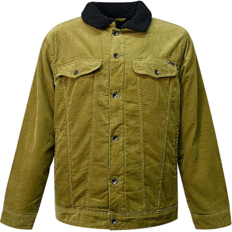 Vans Vans Puffer Jackets Men's Yellow Lapel Moderate Other