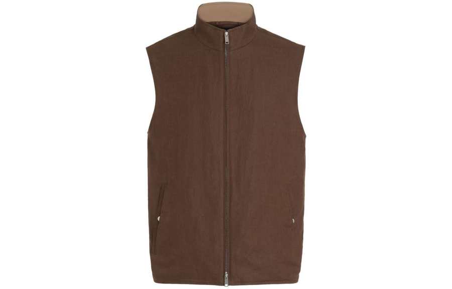 Ermenegildo Zegna Zipped High-Neck Gilet