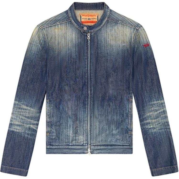 DIESEL DIESEL D Glory Zipped Denim Jacket
