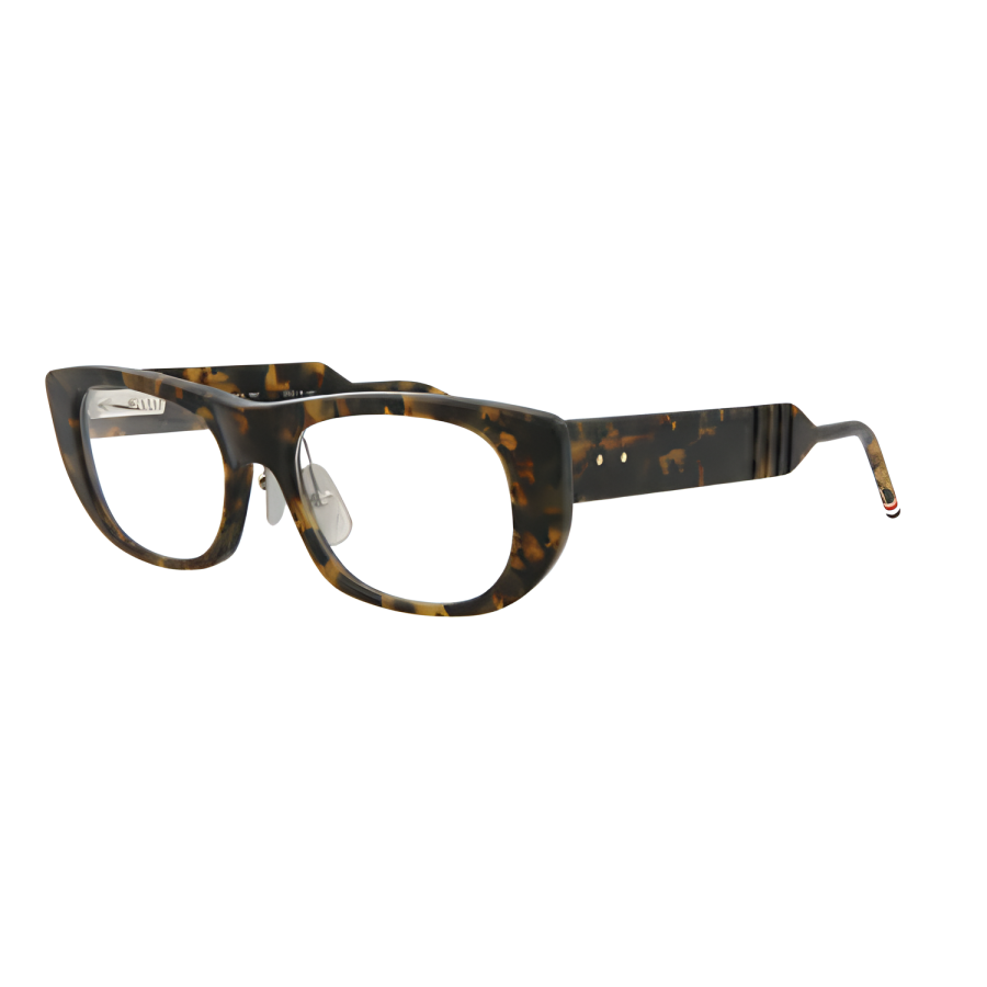 THOM BROWNE THOM BROWNE· Rectangular Eyeglass Frames Men's Tortoiseshell