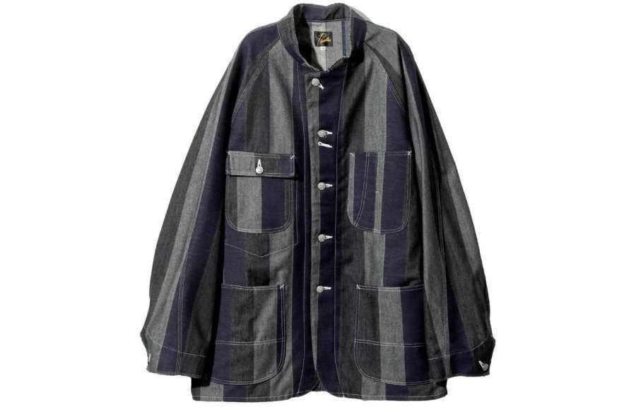 Needles Needles Striped Denim Shirt