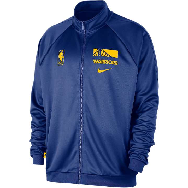 Nike Nike x NBA Golden State WarriorsClub Jacket Men's Dark Blue/Black