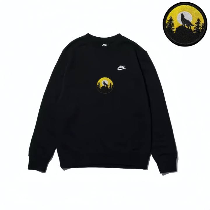 Nike Nike Sweatshirts Unisex Black Crew Neck Moderate
