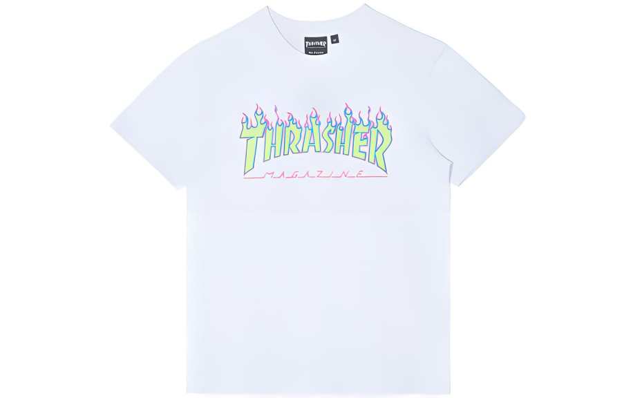 Thrasher Thrasher T Shirt Japan Version Unisex White
