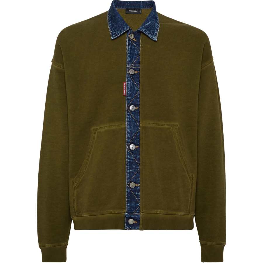 DSQUARED 2 Dsquared 2 button-down sweatshirt