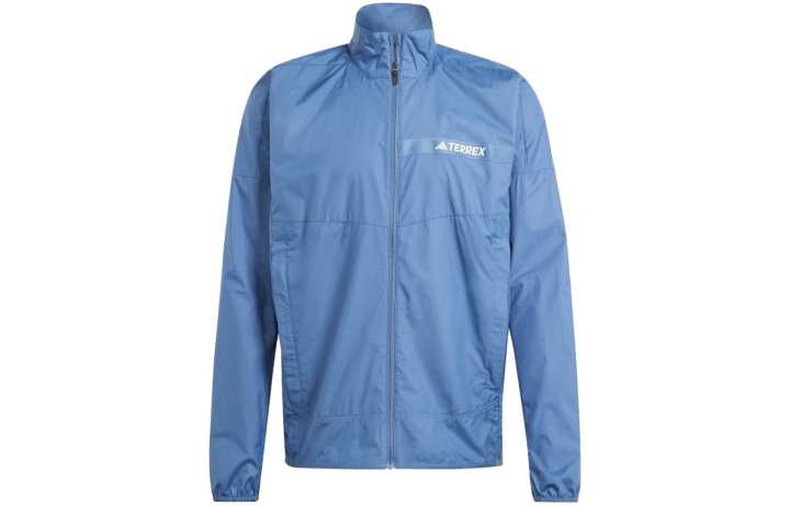 Adidas Adidas Jackets Men's Blue Stand Collar Moderate Other