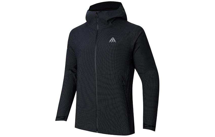 ANTA Anta Windproof Windbreaker Jacket Unisex Basic Black