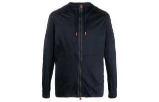 Kiton Umbi hooded zip hoodie