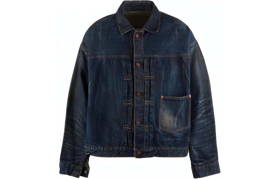 SAINT Mxxxxxx SAINT Mxxxxx x BerBerJin SS24 Denim Jacket Unisex Blue