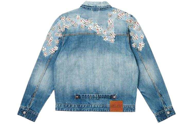 PALACE PALACE X Evisu Dice Denim Jacket