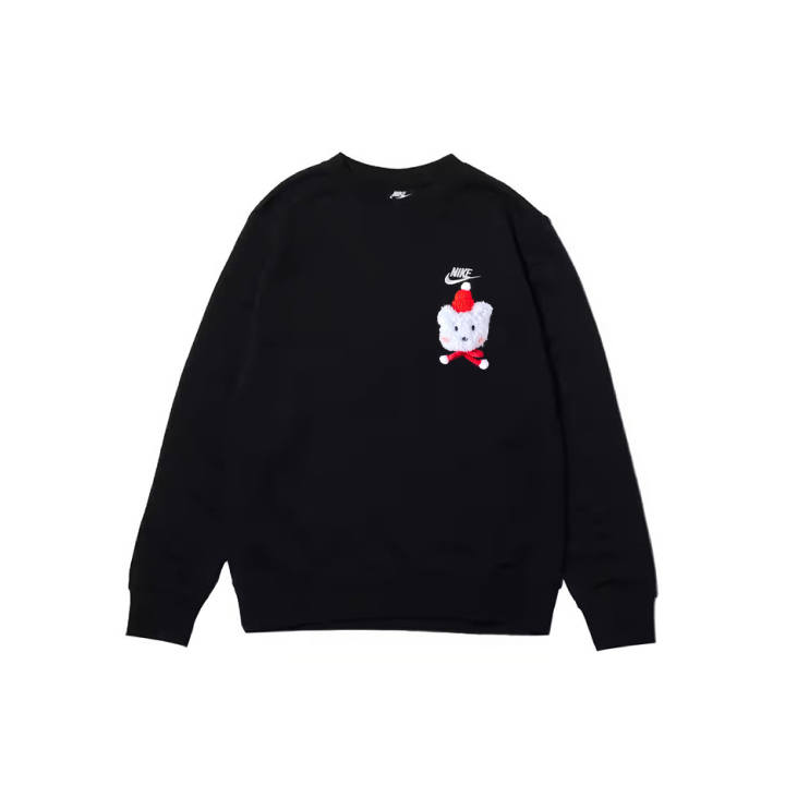 Nike Nike Sweatshirts Men's Black Crew Neck Moderate