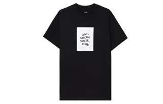 ANTI SOCIAL SOCIAL CLUB T Shirt Unisex Black