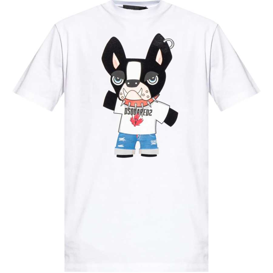 DSQUARED 2 Dsquared2 Logo Printed Cool Fit T Shirt