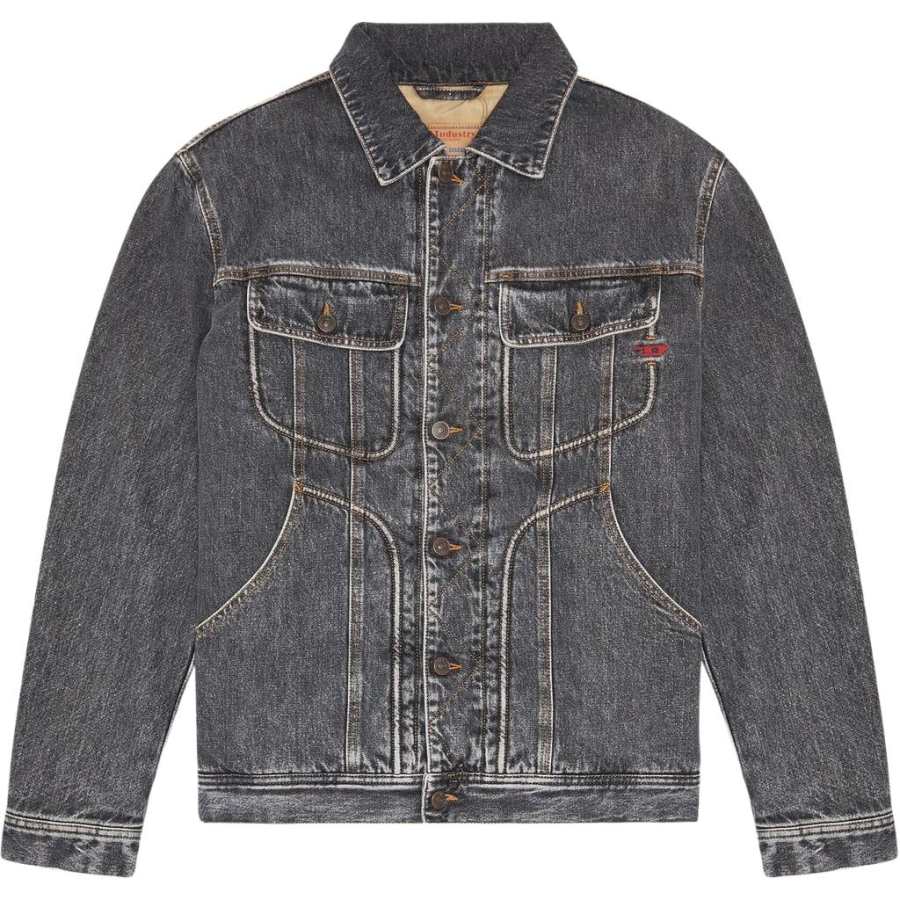 DIESEL DIESEL Jackets & Coats Men's Black