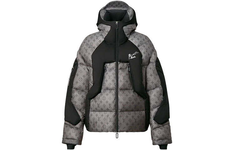 LOUIS VUITTON LOUIS VUITTON Down Jacket Winter Men's Gray