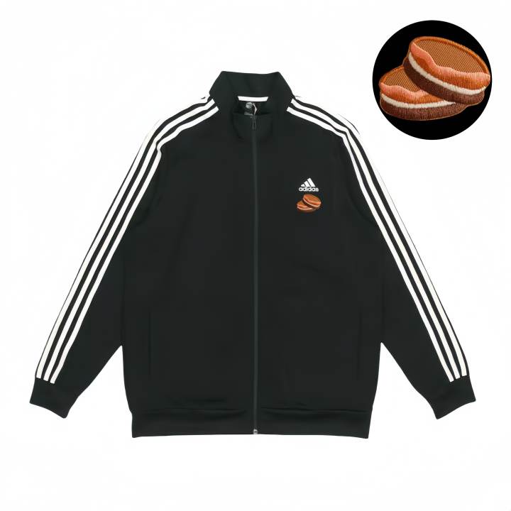 Adidas Adidas Jackets Unisex Black Stand Collar Moderate Pilot