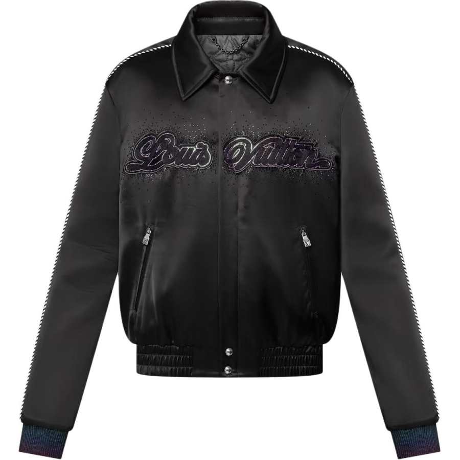 LOUIS VUITTON Embellished Souvenir Blouson