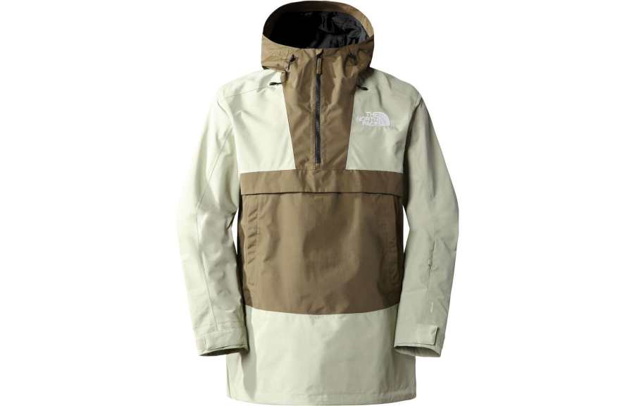 THE NORTH FACE Waterproof, Windproof, And Breathable Windbreaker Jacket Men's Tea Green