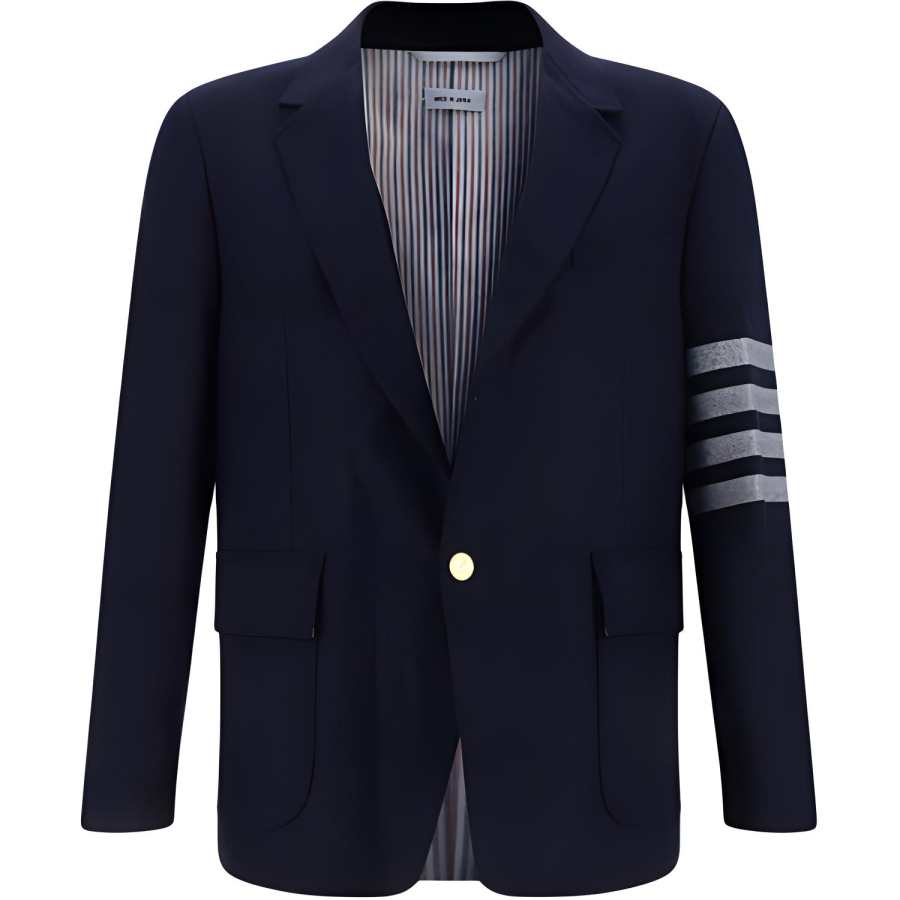 THOM BROWNE THOM BROWNE· Business Suit Coat Men's Marine Blue