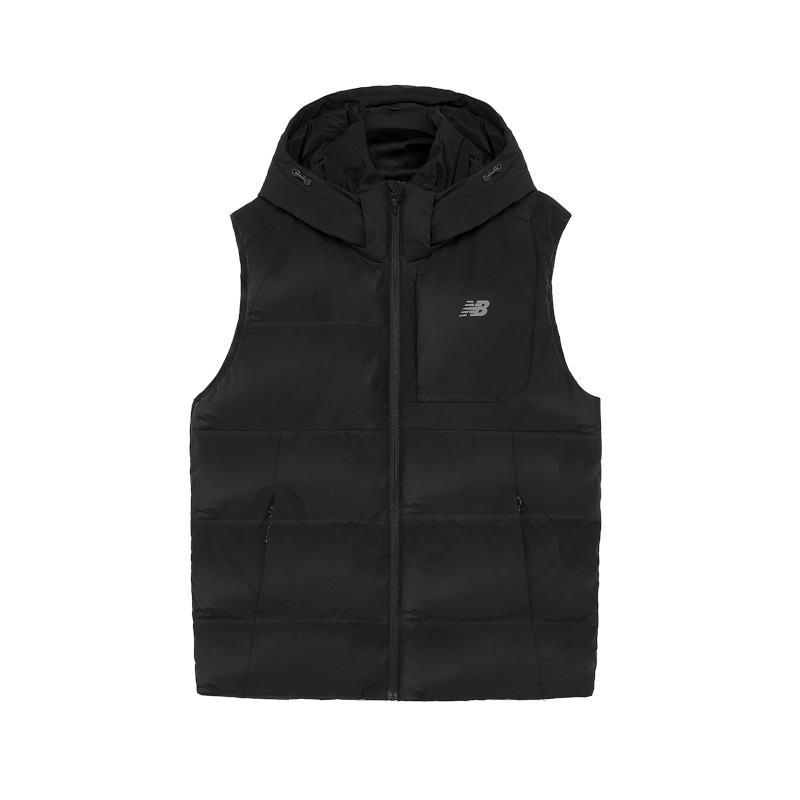 New Balance New Balance Down Vests Men's Black Detachable Hood Moderate Other