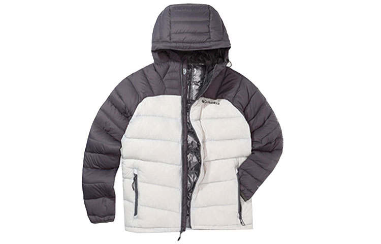 Columbia Omni Heat Down Jacket Men's White